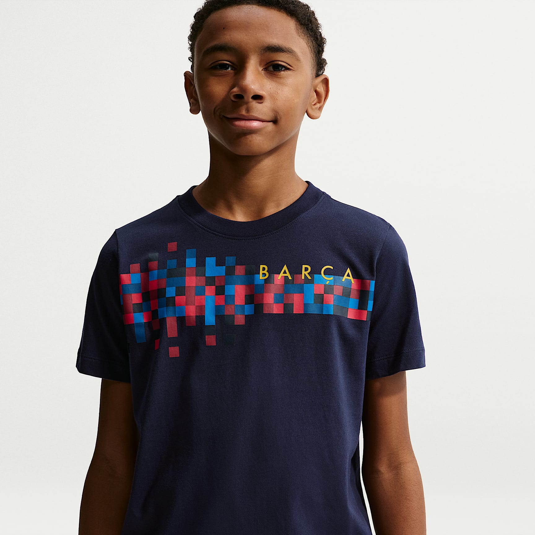F.C. Barcelona Older Kids' Nike Football T-Shirt. Nike CA